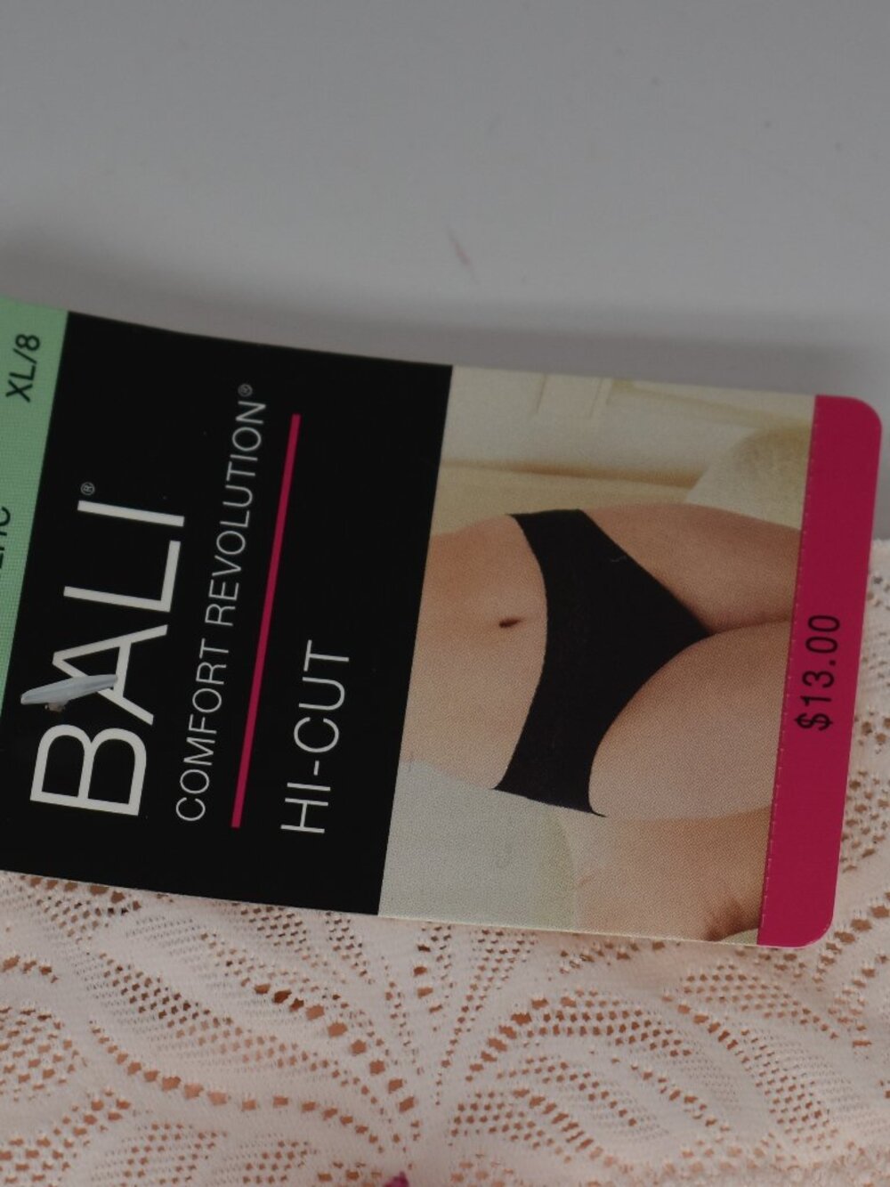 Lot Of Three Bali Comfort Revolution Hi-Cut Women's Panties Size XL/8 NWT - Picture 4 of 5